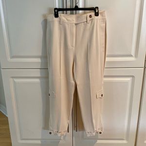 REISS Textured cargo Trouser